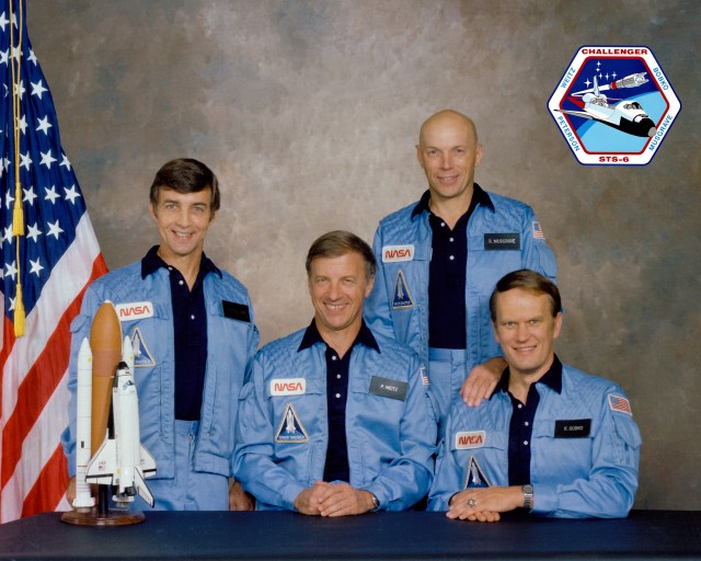 The crew of STS-6