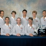 Official Portrait of the STS-84 crew.