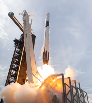 First launch of the SpaceX Crew Dragon