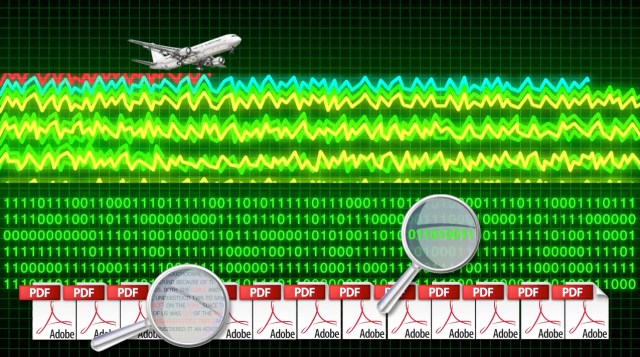 Graphic showing a monitor with