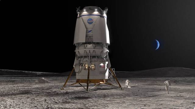 
			NASA Selects Blue Origin as Second Artemis Lunar Lander Provider - NASA			