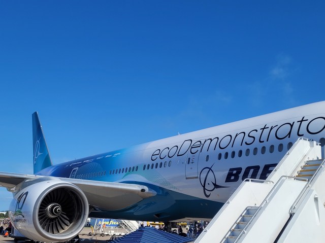 The ecoDemonstrator on display at AirVenture 2022.