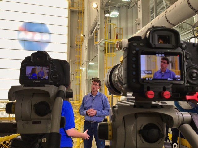 Chris Giersch, cohost of the agency’s acclaimed video podcast series NASA EDGE, visits eCryo test facilities at NASA’s Glenn Research Center for a segment profiling the TDM project.