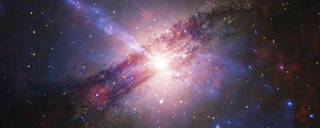 Galaxy Centaurus A (Cen A).