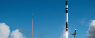 Rocket Lab’s Electron rocket lifts off from Launch Complex 1 at Māhia, New Zealand at 9:00 p.m., carrying two TROPICS CubeSats for NASA.
