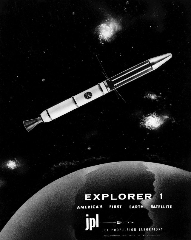 America joined the space race with the launch of Explorer 1