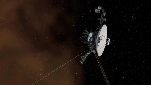 Voyager 1 Entering Interstellar Space (Artist Concept)