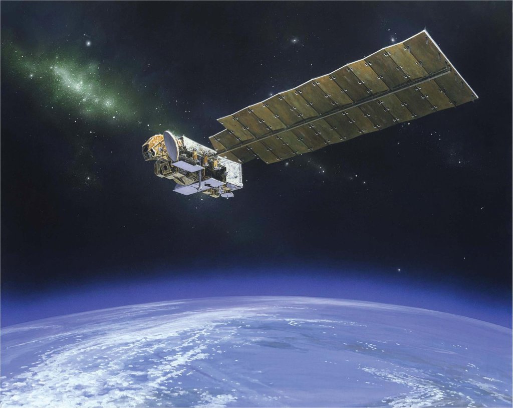 The Aura spacecraft is NASA's atmospheric chemistry mission that is monitoring the Earth's protective atmosphere.