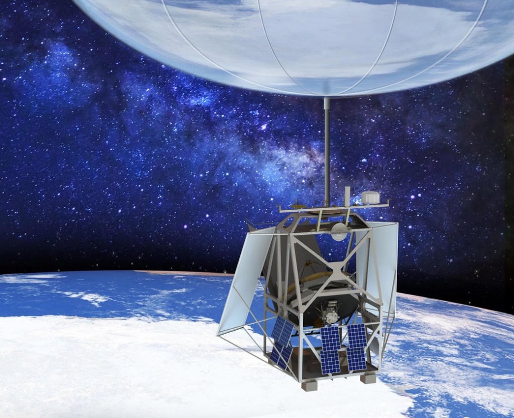 ASTHROS Mission in Flight (Illustration)