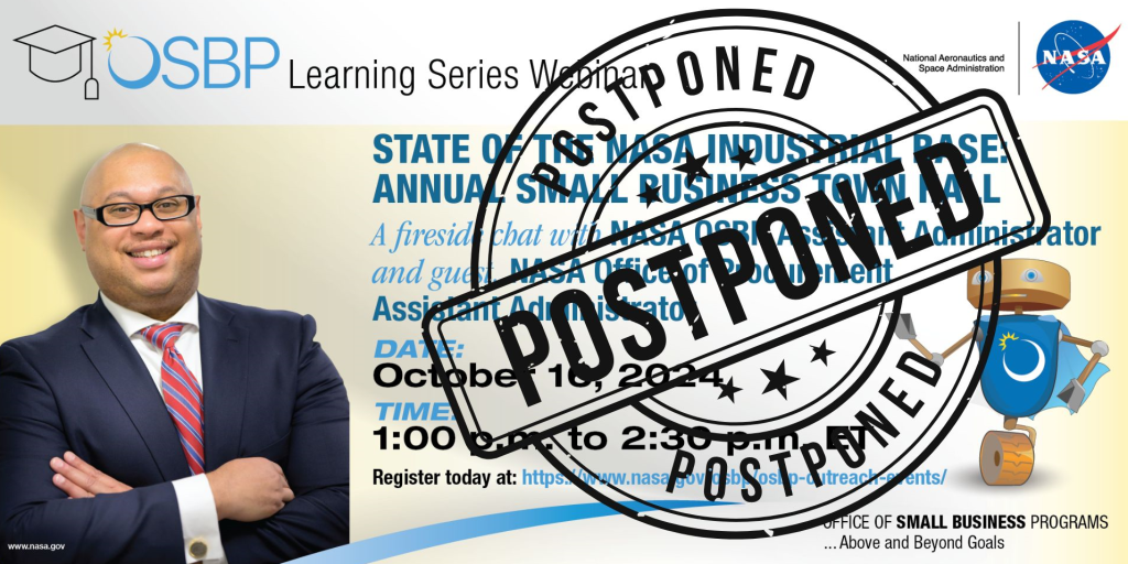 Learning Series postponed