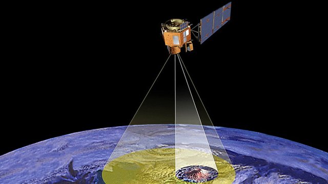 Earth Observer 1 spacecraft