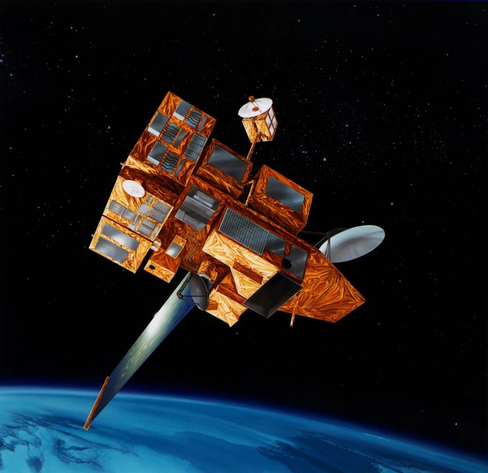 Artist's concept of SeaWinds