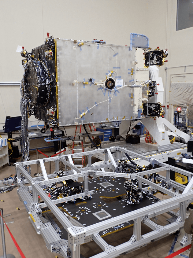 Image of the On Space Assembly and Manufacturing-1 (OSAM-1)