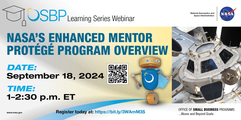 OSBP Learning Serie NASA OSBP Mentor Protégé graphic
