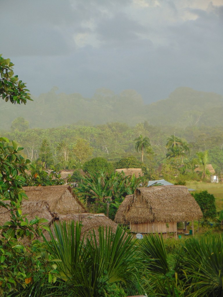 Puerto Breu, Peru, after a thunderstorm