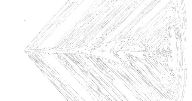 Color by Number (this one is of the Schlieren image of the X-59.