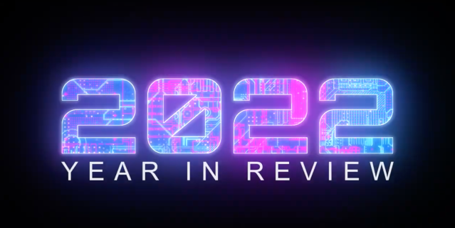 This is a graphic that reads "2022 Year in Review."