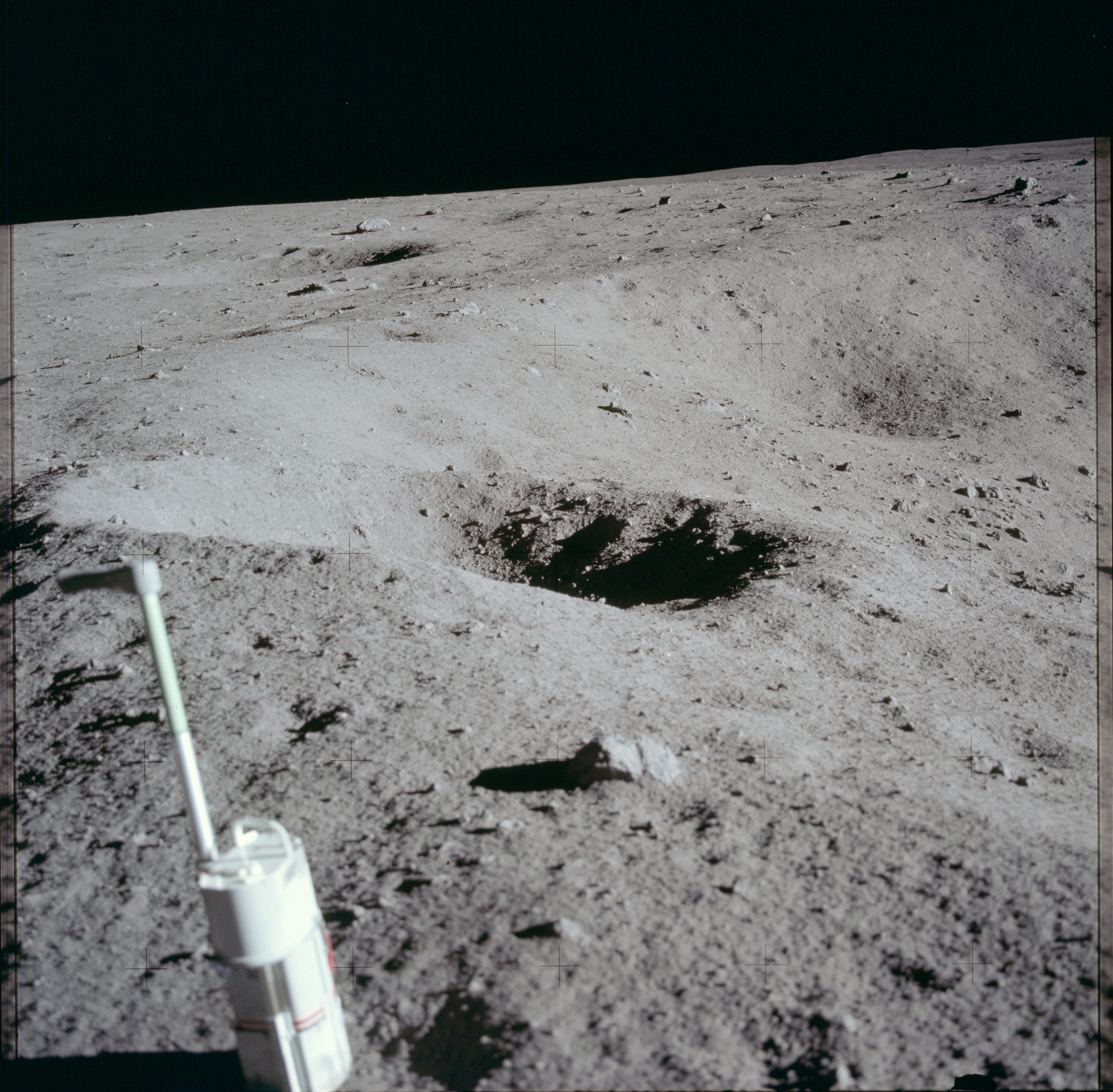 Apollo 11 Kodak Stereo Close-up Camera on the Moon's surface