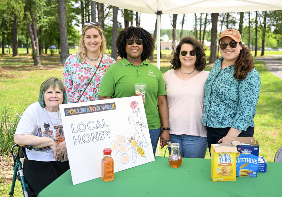 The Pollinator Club at NASAs Marshall Space Flight Center hosted an event June 20 to show off the centers pollinator garden.