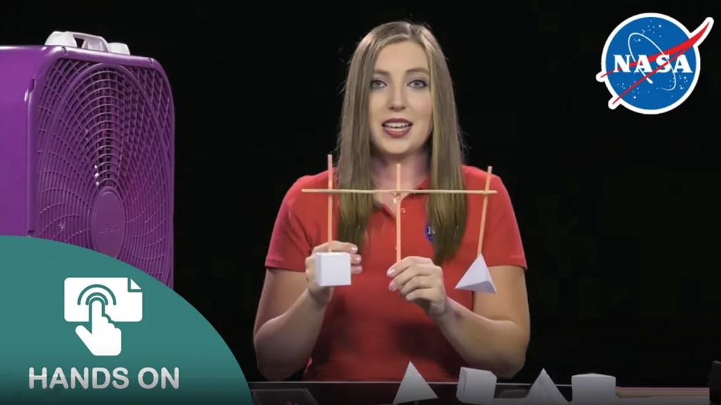 Adeline Dinehart, NASA Education Specialist will demonstrate how to do the Fan-tastic Forces Activity Demo.