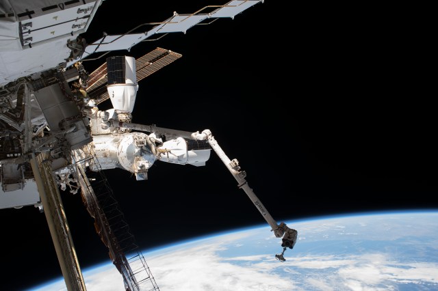 Harmony has hosted a variety of spacecraft including the SpaceX Dragon crew and cargo spacecraft, both pictured here on June 15, 2023.