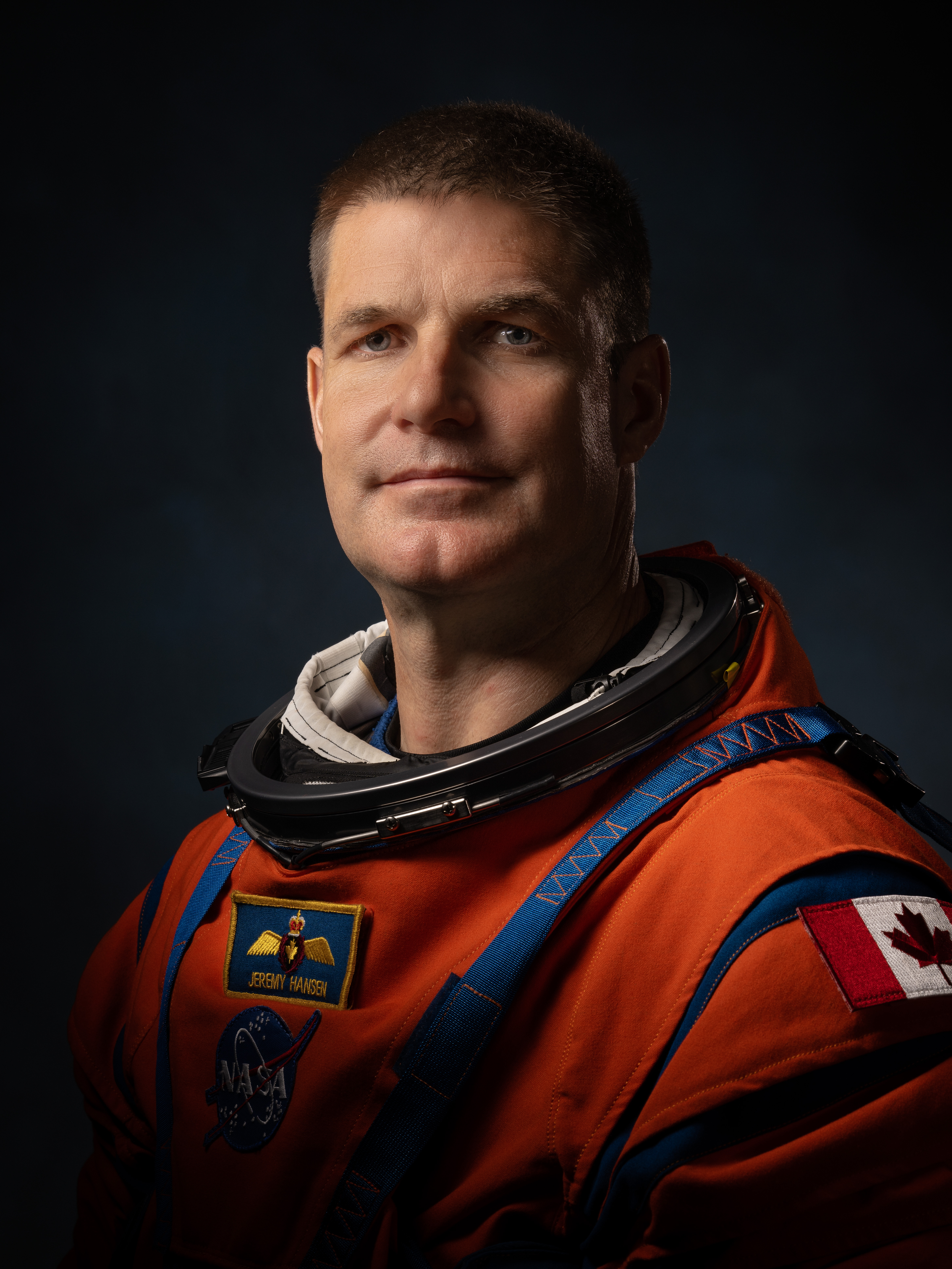 Official portrait for Artemis II: Jeremy Hansen