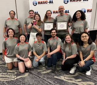 MIT students pose for picture