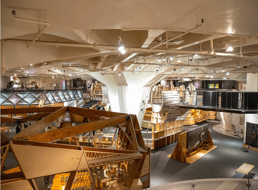 A photo of the New York Hall of Science NYSCI Central Pavilion 