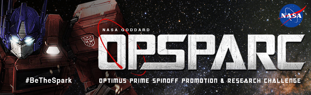 OPTIMUS PRIME introduces NASA's new OPSPARC challenge