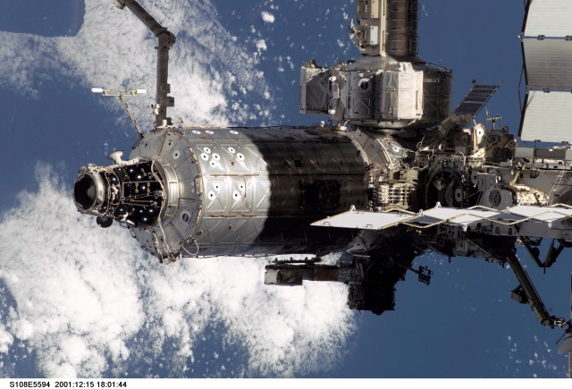 Destiny was the fourth module and the first laboratory added to the orbital outpost.
