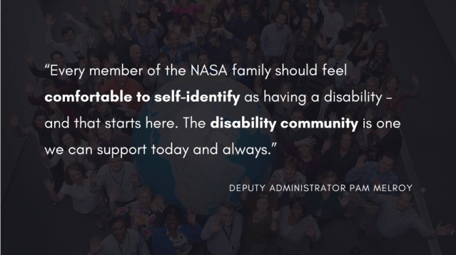 Accessibility quote from Deputy Administrator Pam Melroy