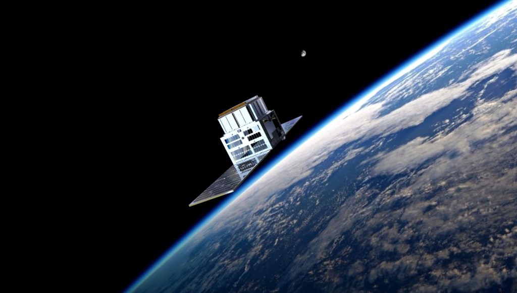 Artist's rendering of the Starburst spacecraft.