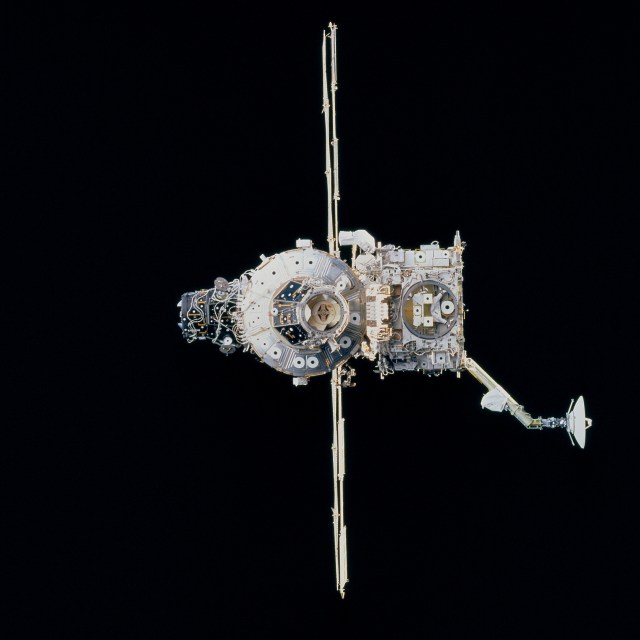 The Z1 truss segment was the first portion of the Integrated Truss Structure installed on the orbital outpost on Oct. 14, 2000.