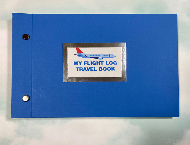 My Travel Logbook cover.