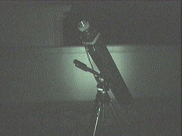 Intensified camera used for observations in 2000.