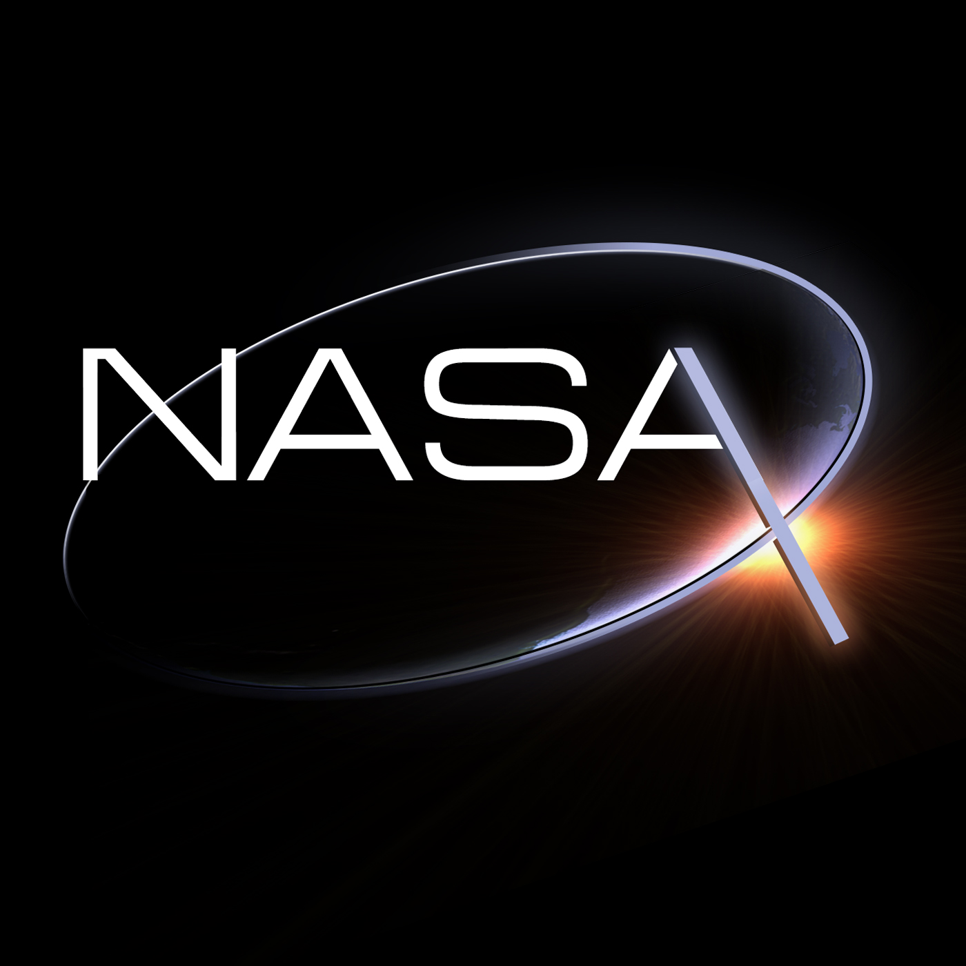 NASA X video series logo