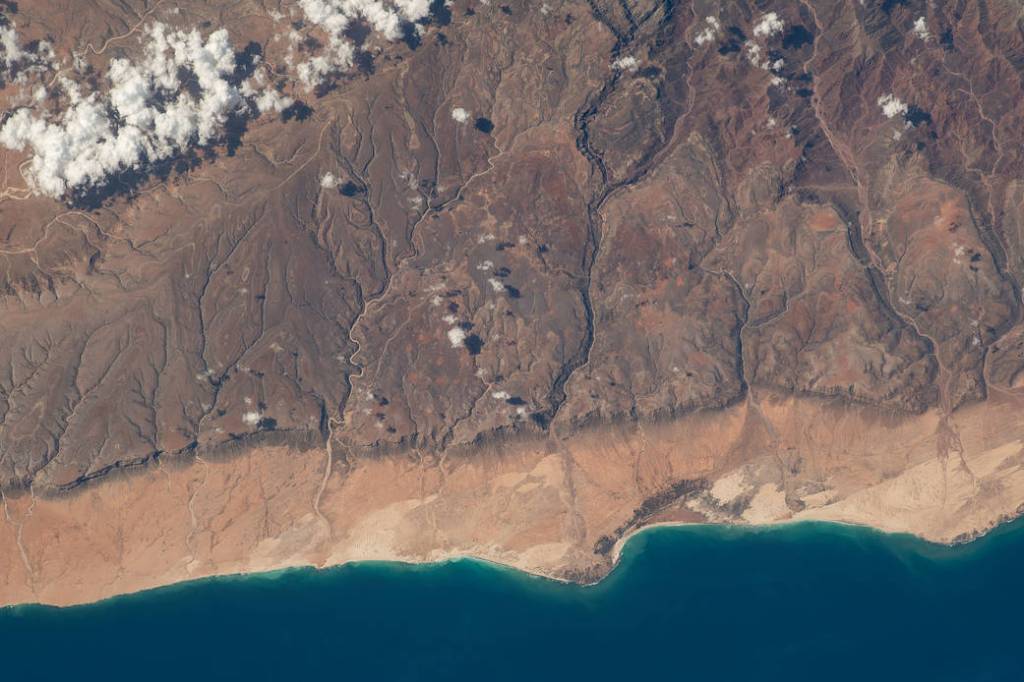 The southern coast of Yemeni’s island of Socotra