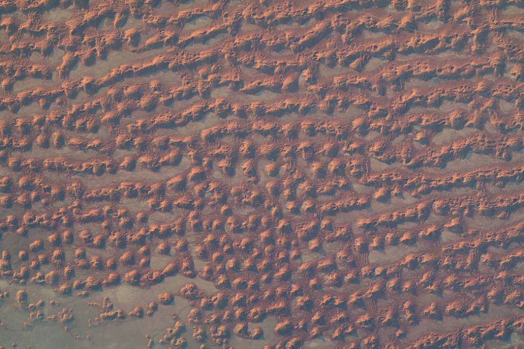 Sand dunes along the Saudi Arabia-Oman border