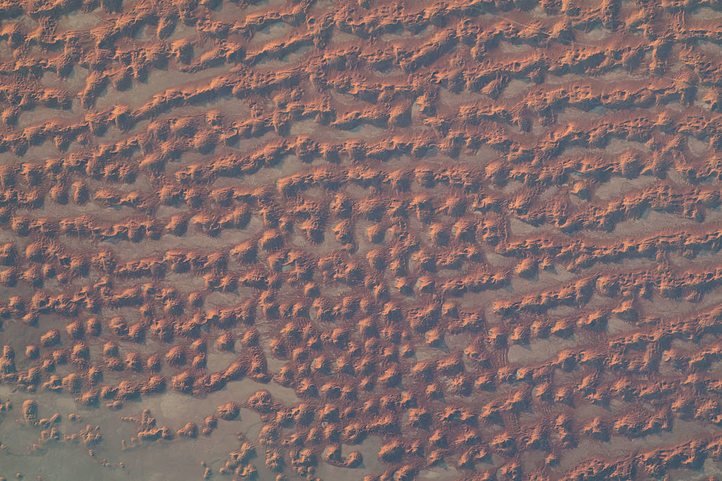 Sand dunes along the Saudi Arabia-Oman border