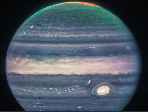 James Webb's image of Jupiter's Moons
