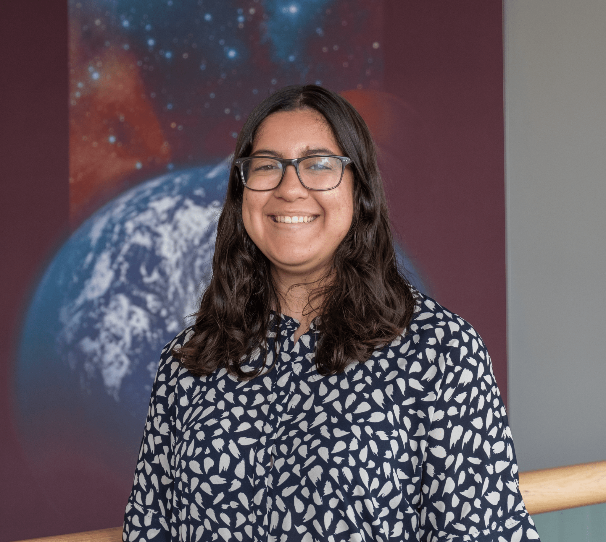 Monica Aguilar: a NASA Glenn Research Center summer intern.