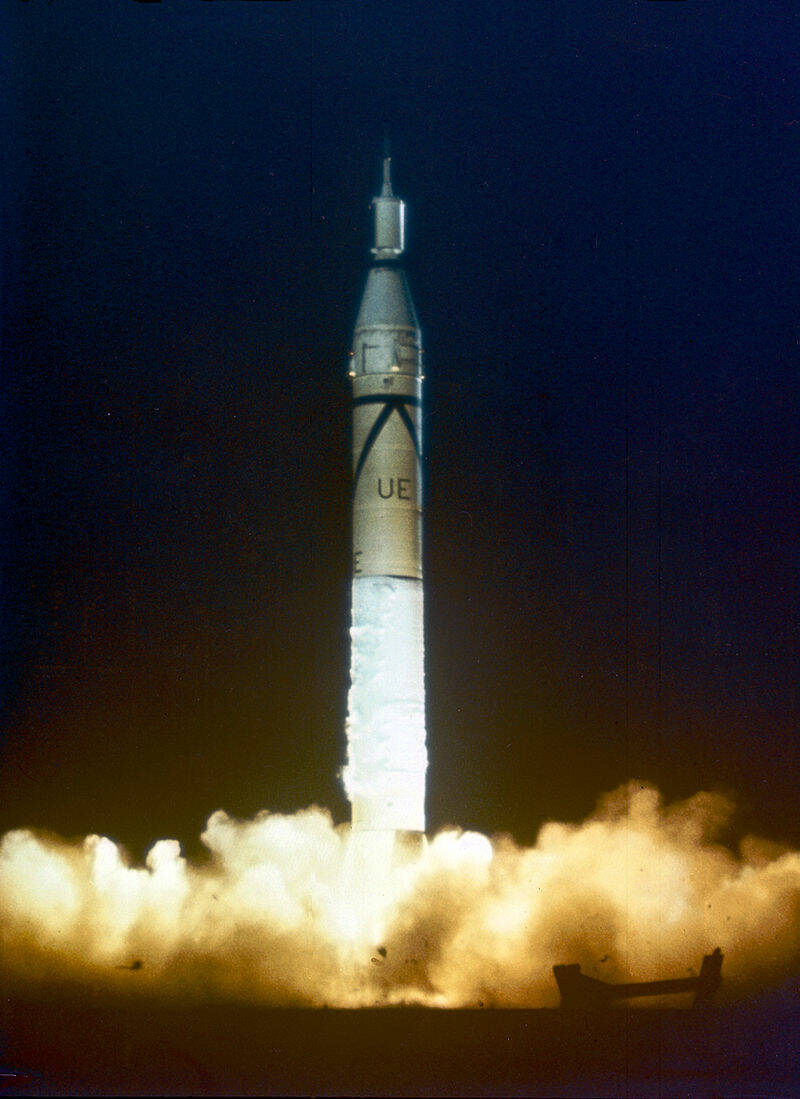 launch of jupiter c with explorer 1