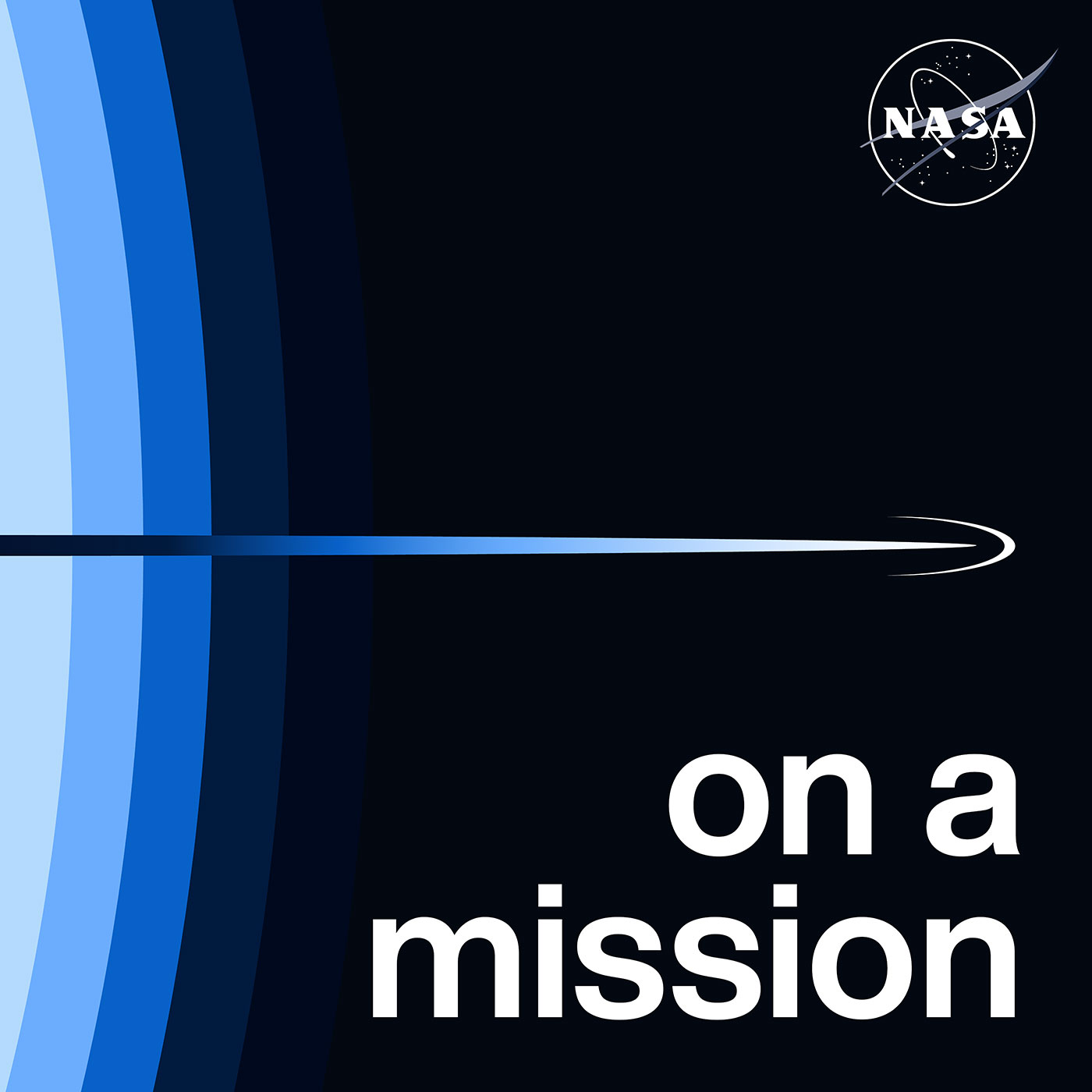 The cover art for the "On a Mission" podcast