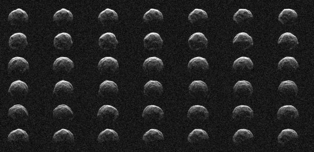 Radar images of asteroid