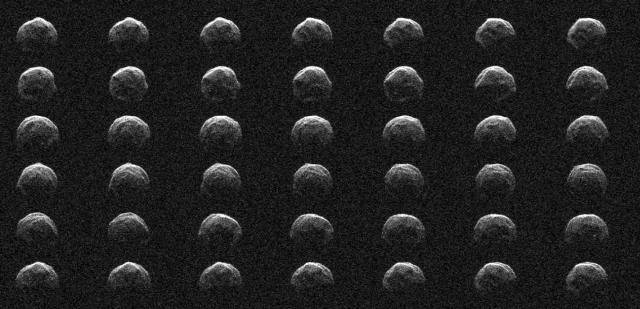 Radar images of asteroid