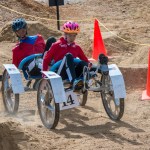 High school and university students competed in the 2018 Human Exploration Rover Challenge event at the U.S. Space and Rocket Center in Huntsville, Alabama. Students came from across the U.S. as well as several foreign countries such as Brazil, Germany, India, and Mexico. This event, which is normally a 2 day event, was shortened to 1 day in 2018 due to adverse weather conditions.