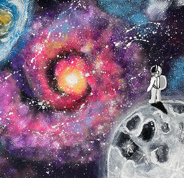 Cover for the 2025 CCP Children's Artwork Calendar.