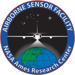 Official logo for the Airborne Sensor Facility at NASA Ames.