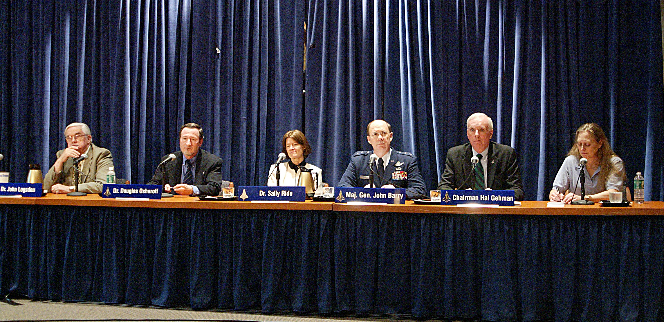CAIB Representatives appear at a press briefing