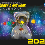 The cover of the 2024 CCP Children's Artwork Calendar.